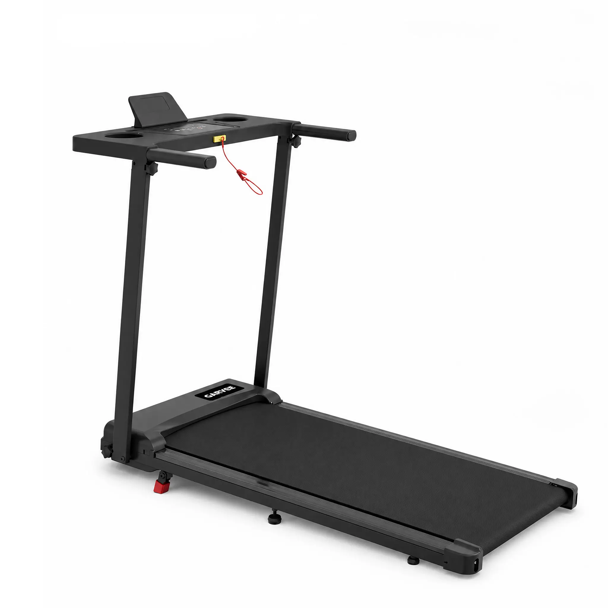 Garvee 3-in-1 Fold Treadmill Walking Pad - 3.0HP Quiet Brushless Motor, 10% Manual Incline, Under Desk Design, Collapsible Compact, Shock Absorption, 300 lb Capacity, LED Display, App Control for Home Cardio at Home, Space Saving, Home Fitness, Indoor