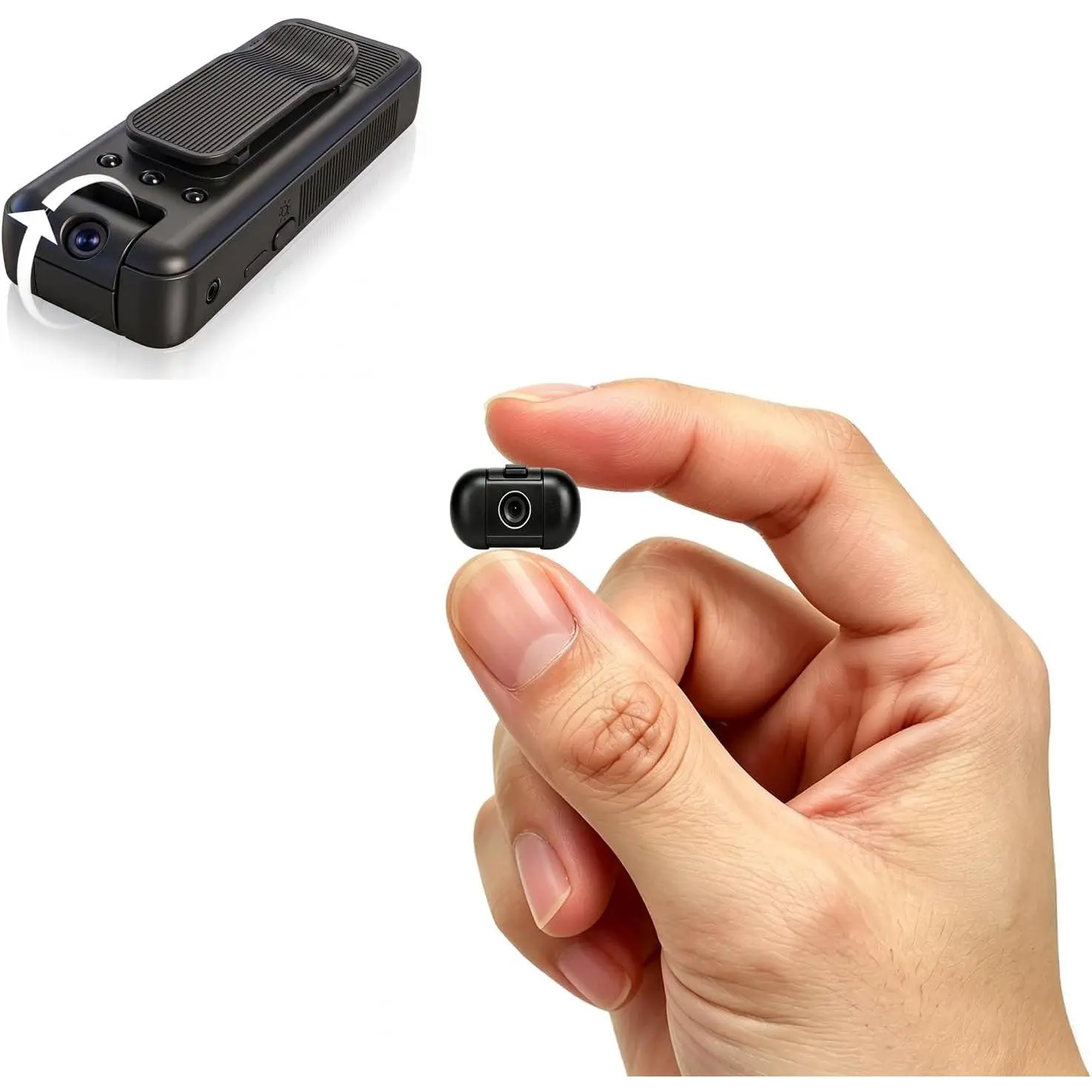 Mini  Camera with Audio Video Recording Small  Wearable Thumb U1