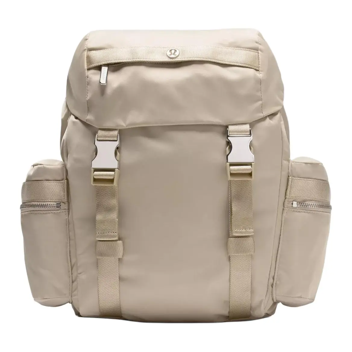 Lululemon Wunderlust 14L Nylon Backpack - Unisex Mini, Oak Brown, Carry On, Aesthetic Tech, Breathable Mesh, Adjustable Multi-Compartment Bag, Carry On Backpacks, Aesthetic Tech Backpacks