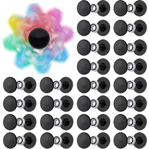 Fidget Spinner Toy DIY Bearing with Caps Set 24-Pack, MR137 0.5" Single-Sealed Chrome Steel Bearing Balls Replacement High Speed 13mmx7mmx4mm Epoxy Resin Casting Craft Skateboard Stress Relieverfidget toys