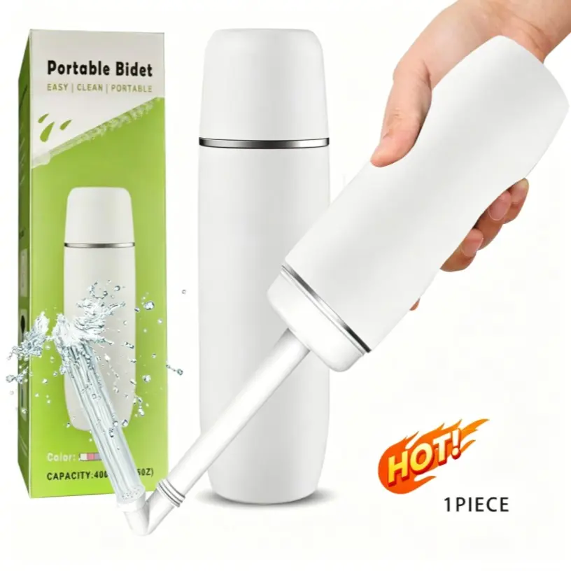 Portable Travel Feminine Hygiene Lightweight Spray Bottle, Handheld Personal Care Bottle with Extendable Nozzle, Leak-Proof Period Care Bottle for Postpartum, Camping, Travel