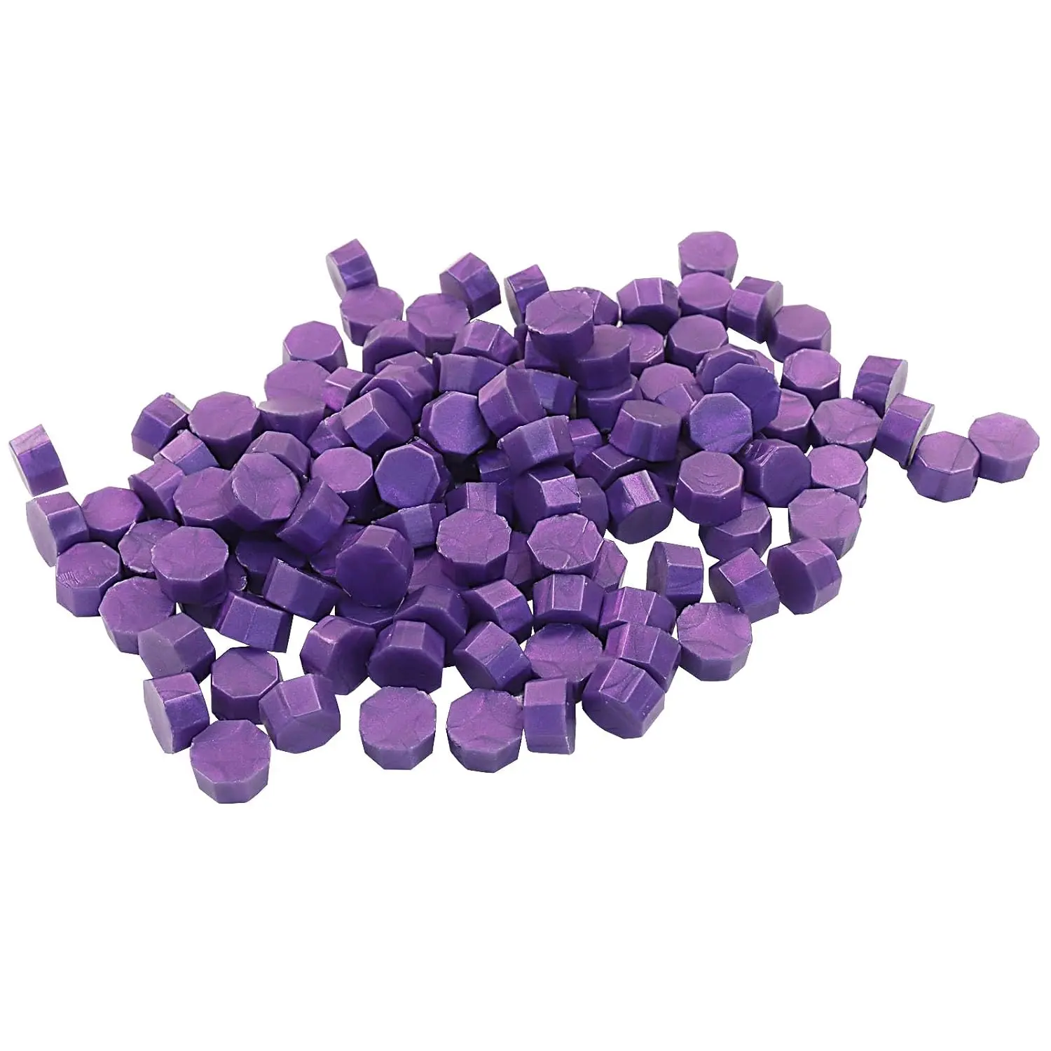 Sealing Wax Beads, 300 count, Octagonal | , Elegant and Durable Seals,  for Invitations, Letters, and DIY Craft Projects
