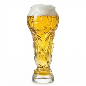 Trophy-Shaped Beer Glass, Champion's Pint Glass, Award-Winning Design, Perfect for Parties, Celebrations, Gifts for Dads and Enthusiasts, Drinking Glass, Drinkware