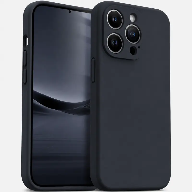Cream Minimal Phone Case, Solid Color Soft Matte Clean Protective Style for iPhone 17 16 15 14 13 12 11 X Plus Pro Max, Shockproof Gift for Women Men