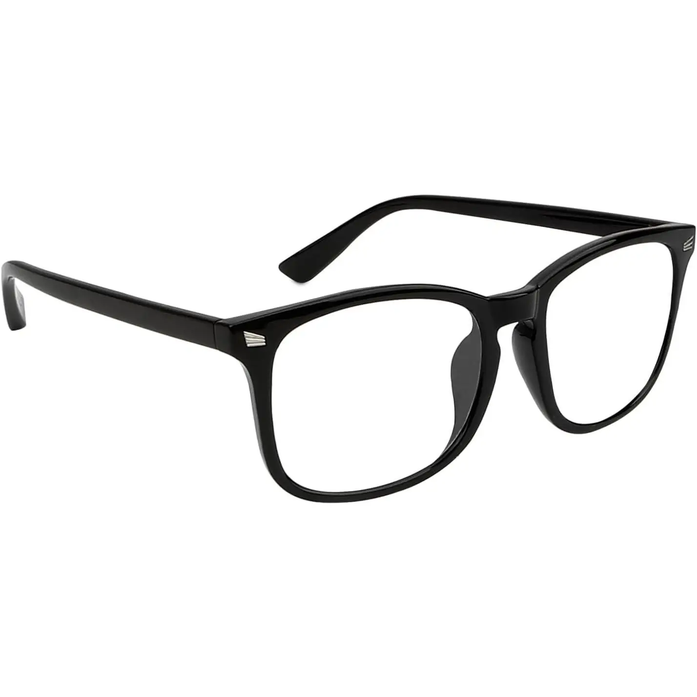 Anti Blue Light Polycarbonate Computer Glasses - HD Lens, Metal Frame Unisex Gaming Eyewear, PC Frame Blue Light Glasses, Anti Blue Glasses