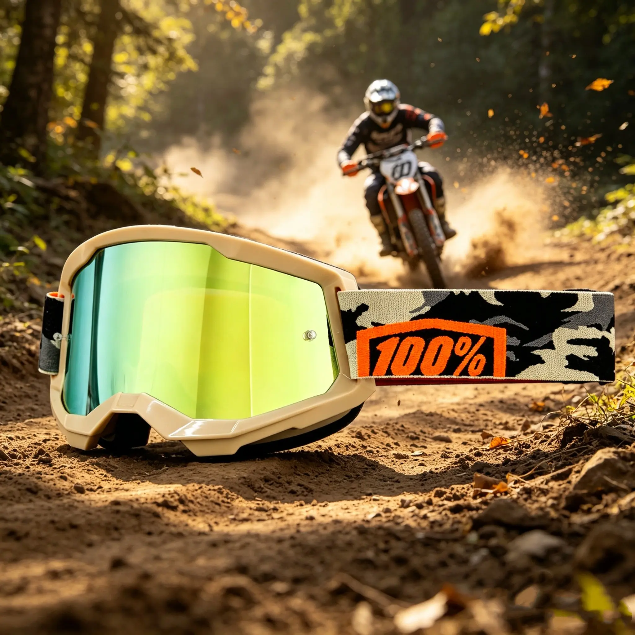 High-Quality Off-Road Motorcycle Goggles, Rally Riding Goggles, Windproof Dust-Proof, HD UV Protection, Outdoor Sports Gear