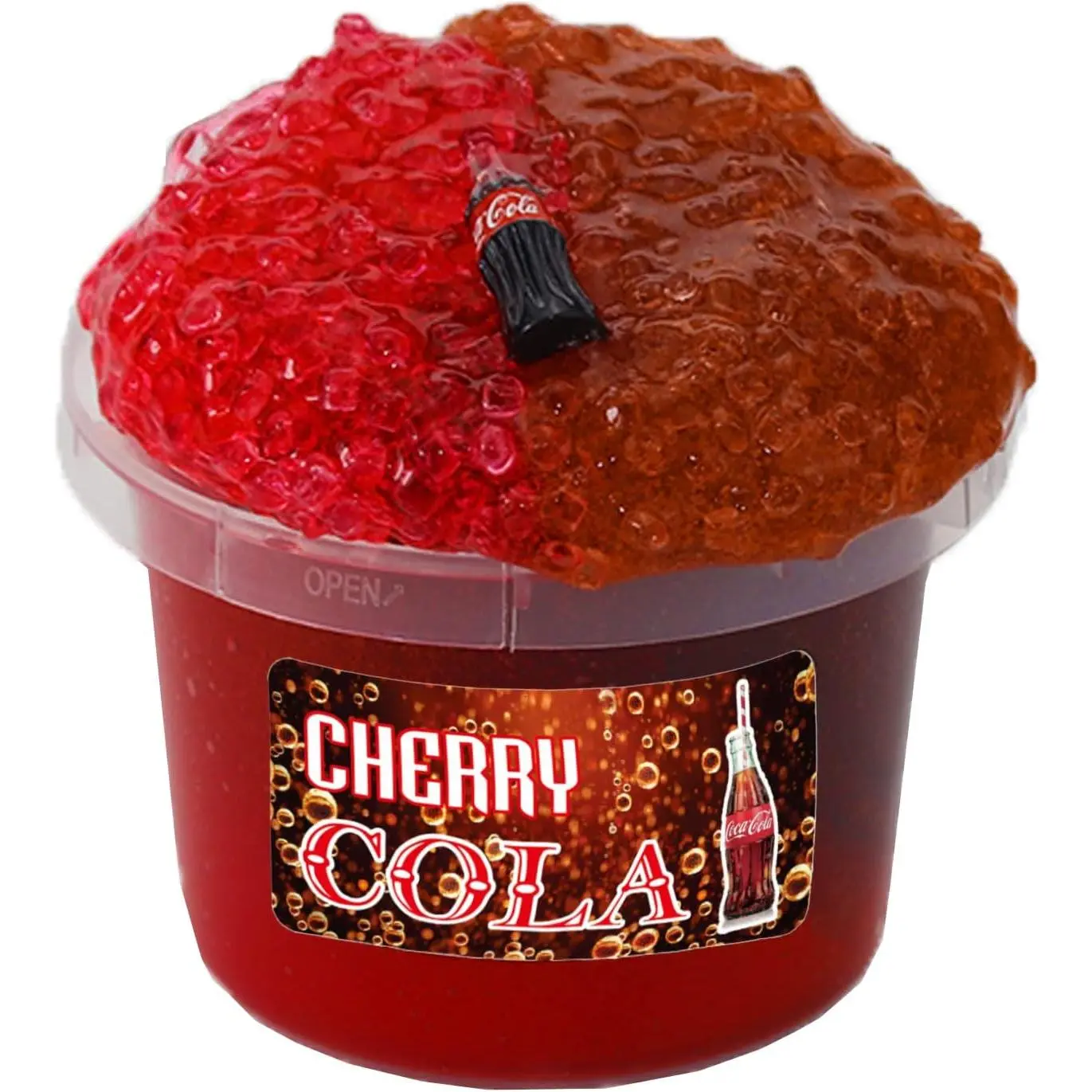 Crunchy Fishbowl Bead Slime, Sugar Blitz for Girls Boys, Crunchy DIY Slime kit，Super Soft and Non-Sticky，Best for Girl and Boys Birthday Gifts， Party Favors, Christmas Stocking Stuffers.