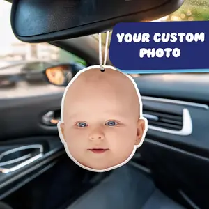 Custom Photo Car Air Freshener: Personalized Couple Gift| Custom Air Freshener| Christmas Gift| Personalized Gift Car Fragrance Car Odor Remover