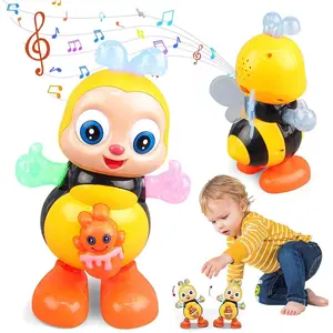 Dancing Bee Toy for Toddlers - Interactive Musical & Light-Up Toy | Batteries NOT Included (3 AA) | Sensory Gift for Preschool Boys Girls Ages 3-6