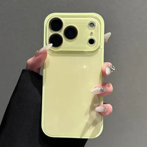 Transparent Cover for iPhone 13/14/14 Plus/15/15 Plus/16/16 Plus/17 Air/Pro/Pro Max, Fresh Candy Color Skin-Feel PC+TPU Case, Soft Bumper, Polycarbonate Back, Full Lens Coverage, Easy-Remove Cute Minimalist Pink & White Protection, Iphone 16 Plus