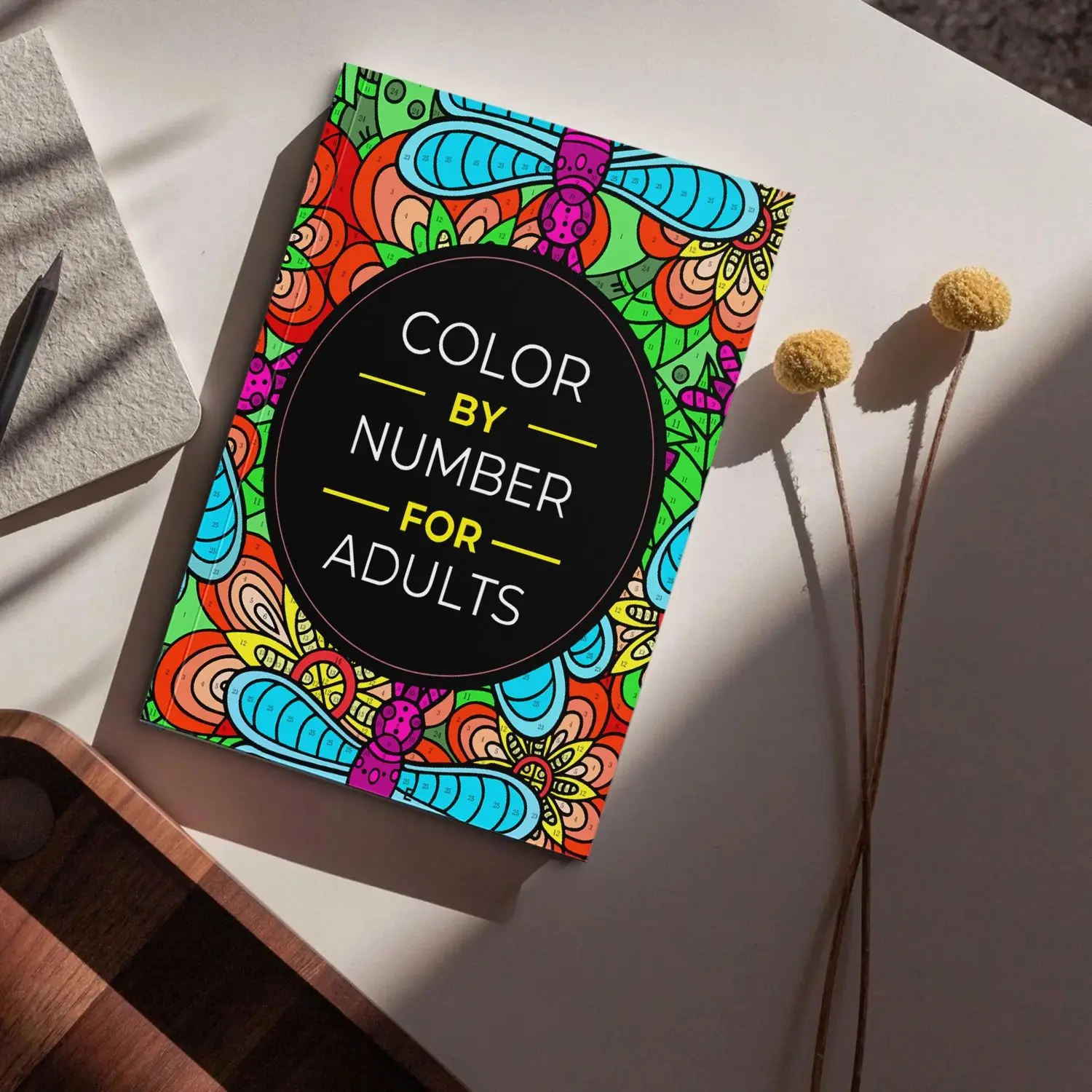 Color by Number Coloring Book for Adults, Cross-Border in Stock, Adult Coloring Books, Creative Art Supplies, Relaxing Hobby Kit