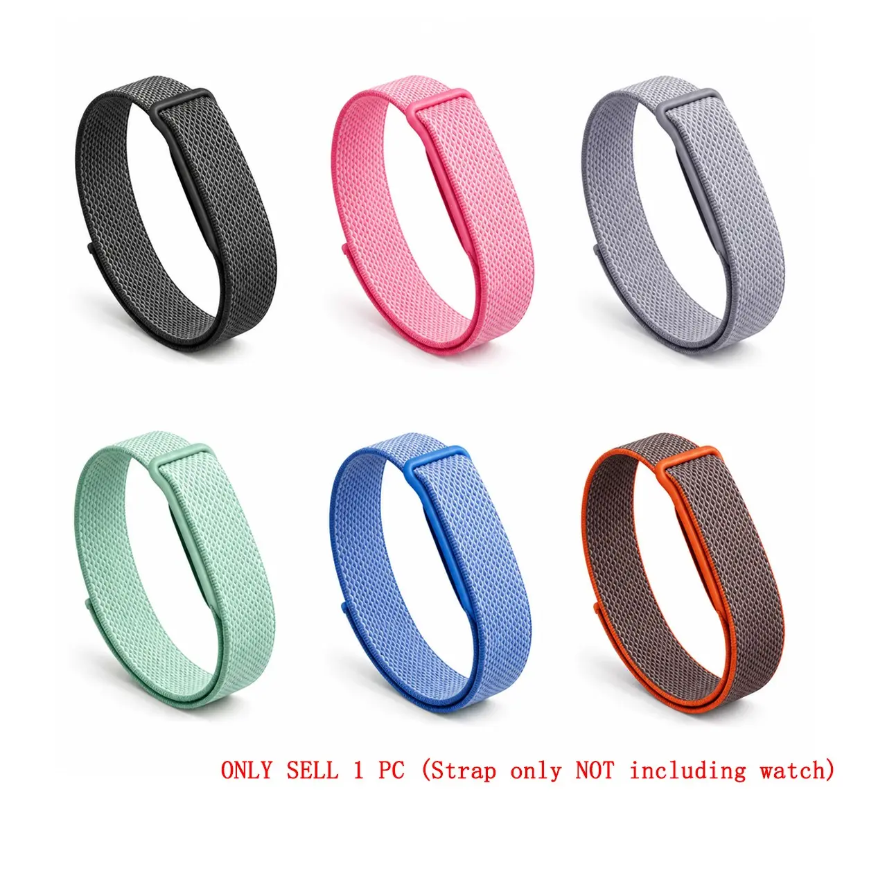 Band for Google Fitbit Air, Breathable Replacement Sport Strap with Classic Buckle, Water & Sweat Resistant, Adjustable Replacement Strap Compatible with Google Fitbit Air Fitness Tracker