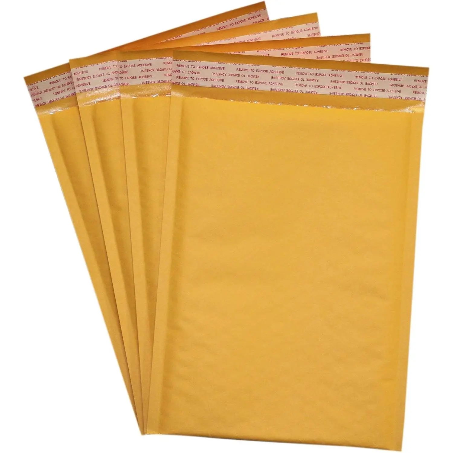 Secure Seal #1 7.25x12 Kraft Bubble Mailers Padded Shipping Envelopes (Pack of 100)