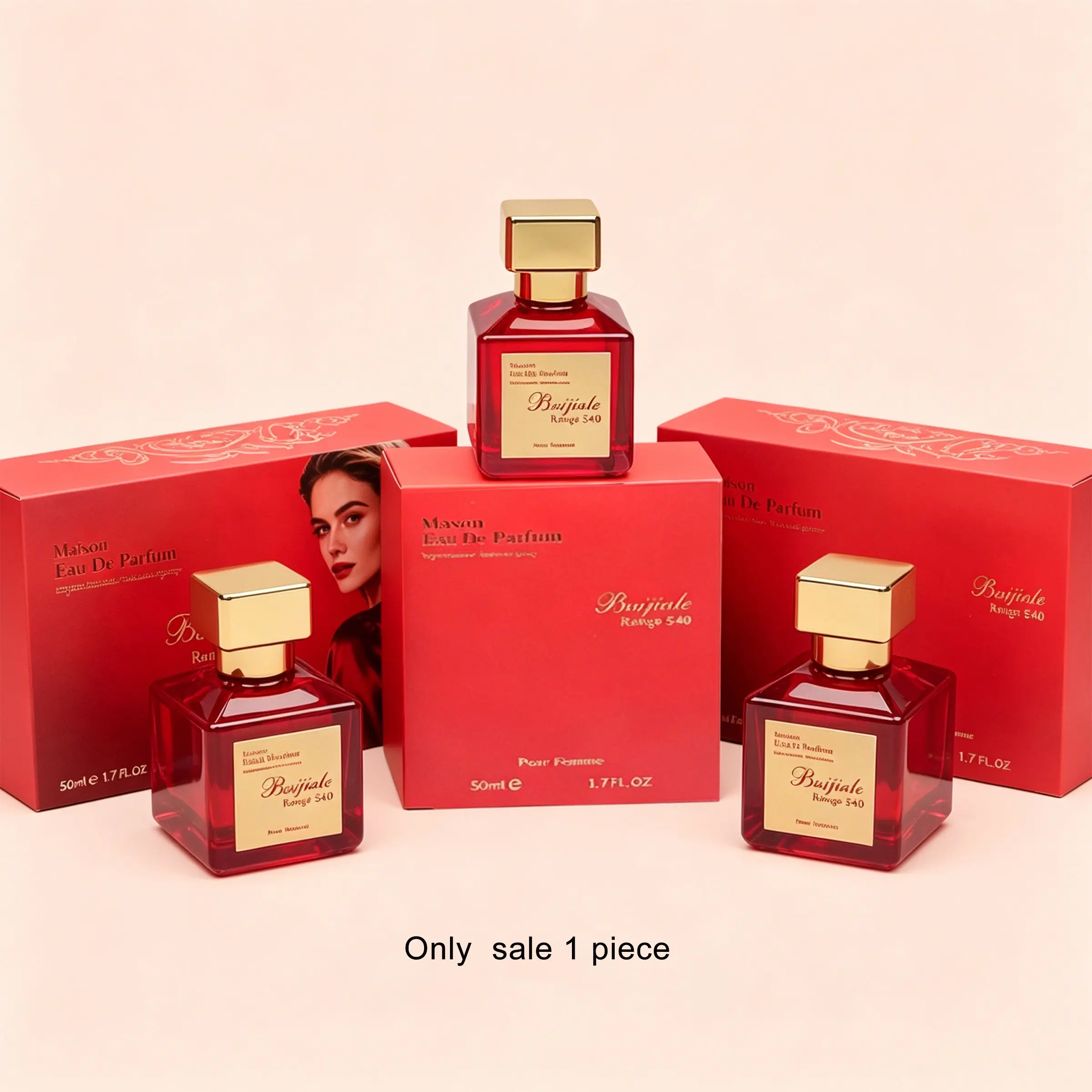 Elegant Floral Perfume for Women, 50ML Long-Lasting Fragrance, Premium Gift Box, Glass Bottle, Fresh Body Mist, High-Quality Essential Oil