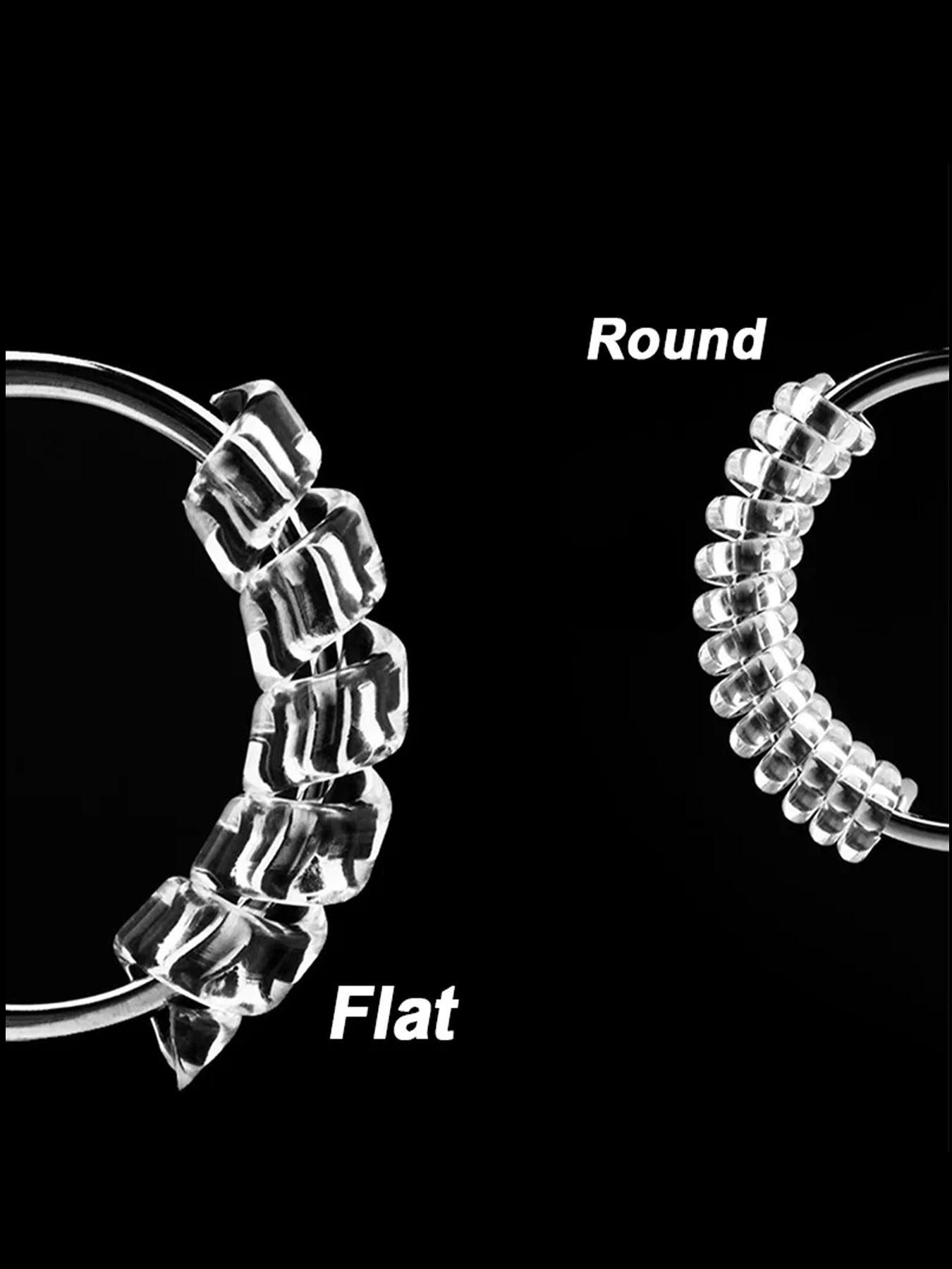 Ring Size Reducer Tool, Spiral Spring Based Rings Adjust Invisible Transparent Tightener Resizing Tool, Jewelry Guard for Women & Men, Jewellery, Accessories