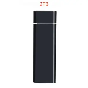 2tb Portable External Hard Drive, Ultra-Thin Shockproof USB 3.0 Storage Device, Compatible with Laptops, Desktops, Macbook, Android, iOS Devices