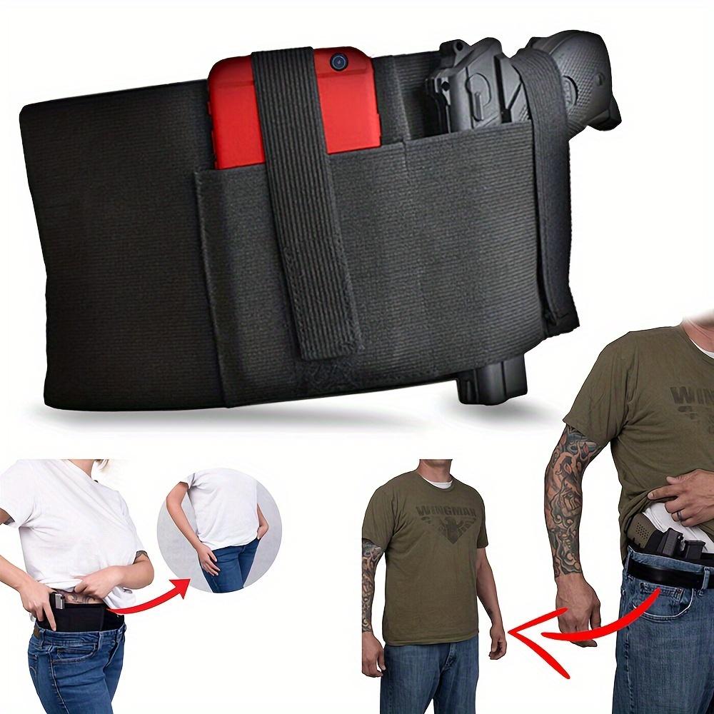 Buy one get one free Concealed Carry Belly Band Holster, Left/Right Hand Holster, With Magazine Pouch