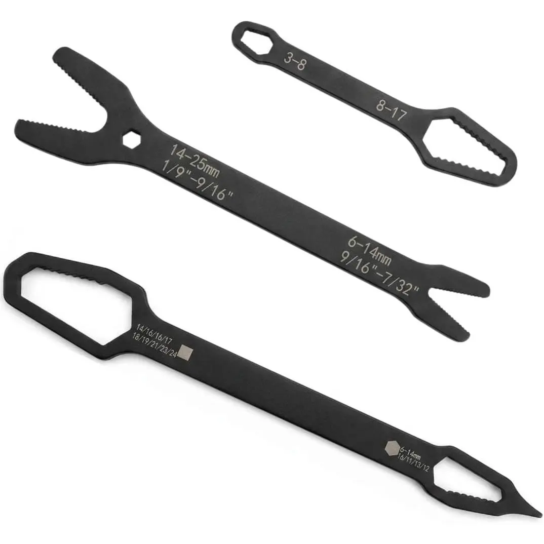 3-  Torx Wrench Set, Heavy-Duty Self-Tightening Design, 15cm/25cm/28cm, for Automotive Repair & Mechanics