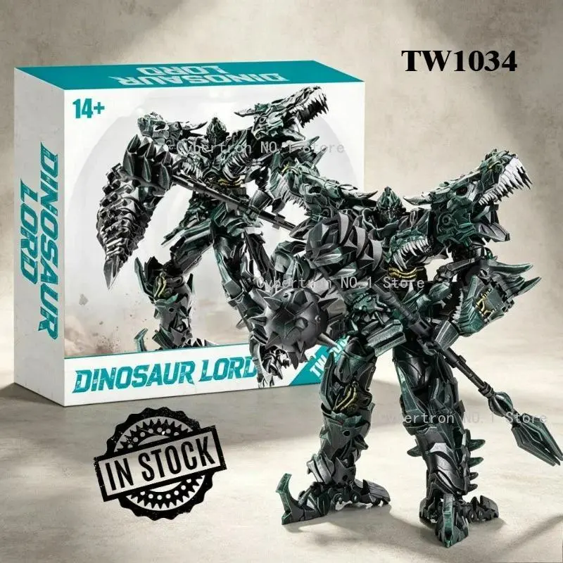 In Stock New Transformer Toys Deformation Robots TW1034 Dinosaur Lord Grimlock KO SS-07 Action Figure Classic Model Figures Gift
