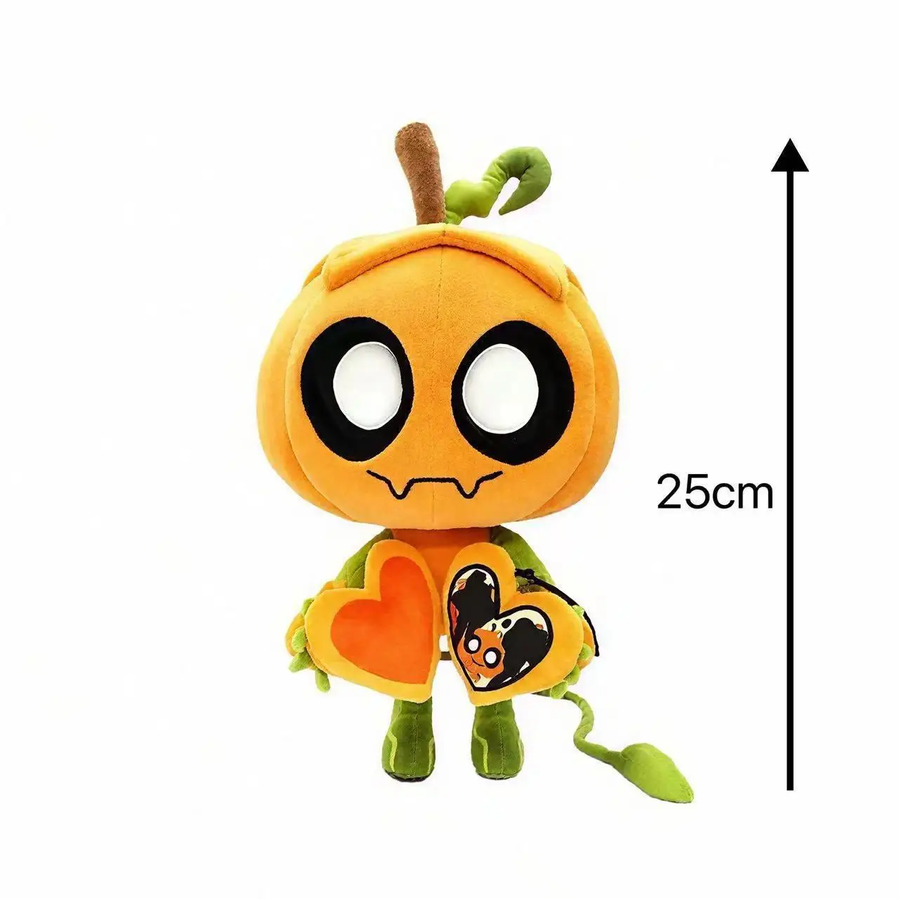 Cute Cartoon Dandy's World Collectibles Unisex Soft Stuffed Pumpkin Doll - Heart Hugger Figure Trendy Toy, New Arrival Birthday & Holiday Gift