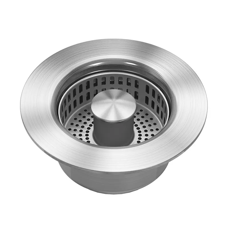 Stainless Steel Sink Drain Cover, Universal Sink Drain Strainer, Kitchen Sink Strainer, Anti-odor Sink Drain Cover, Kitchen Sink Accessories