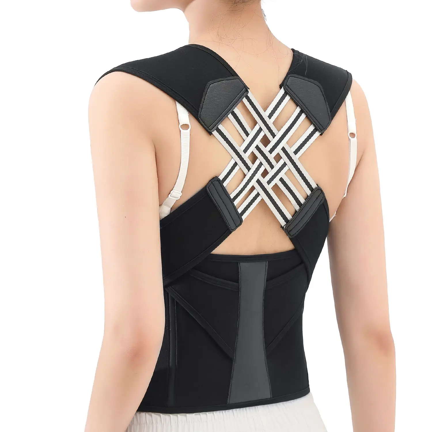 Adult Male and Female Student Hunchback Correcting Belt - Back Corrector, Posture Correcting Strap, Open Shoulder, Beautiful Back, Waist Protector