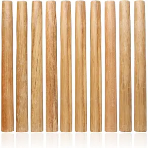 10 Pack Replacement Wood Hammer Handles, Easy to Install, Durable Convenient and Safe to Use, Multifunctional Application Wood Handle