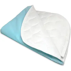 Ultra Soft 4-Layer Washable and Reusable Incontinence Bed Pad - Waterproof Bed Pads, 34"X36"