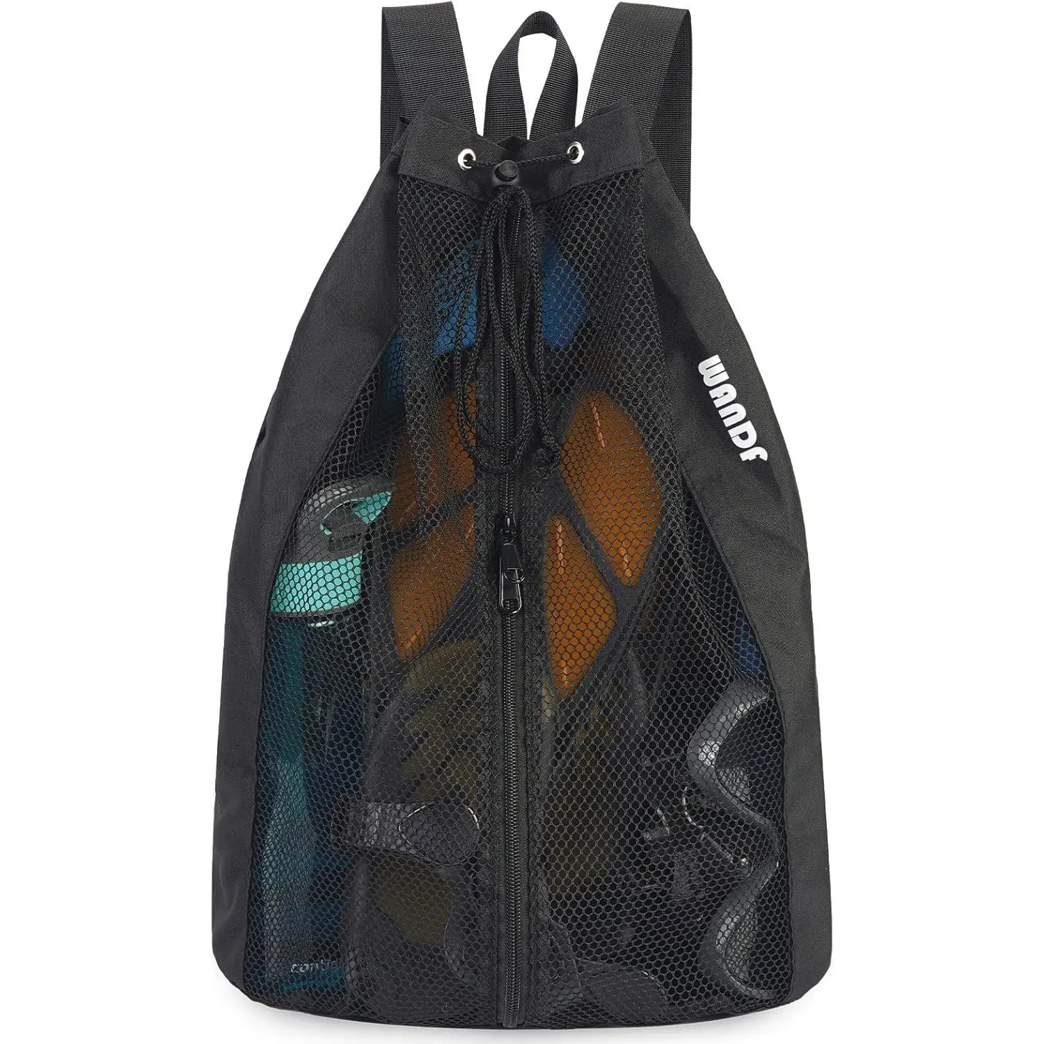 Swim Bag for Swimmers, Mesh Beach Backpack | Drawstring, Wet Pocket, Adjustable Straps, For Snorkeling, Gym, Pool, Cruise, Camp, Water Park