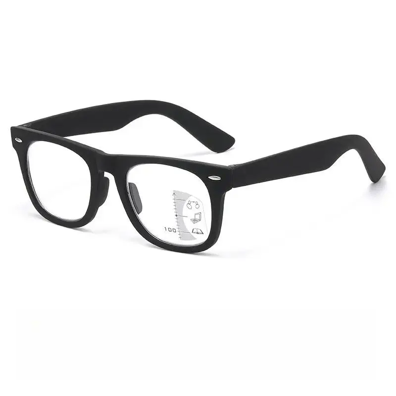 Multifocal Progressive Reading Glasses for Men & Women, Photochromic Blue Light Blocking Lenses, Lightweight Durable Frame, Far Near Bifocal Eyewear for Daily Use, Outdoor Activities & Senior Gift