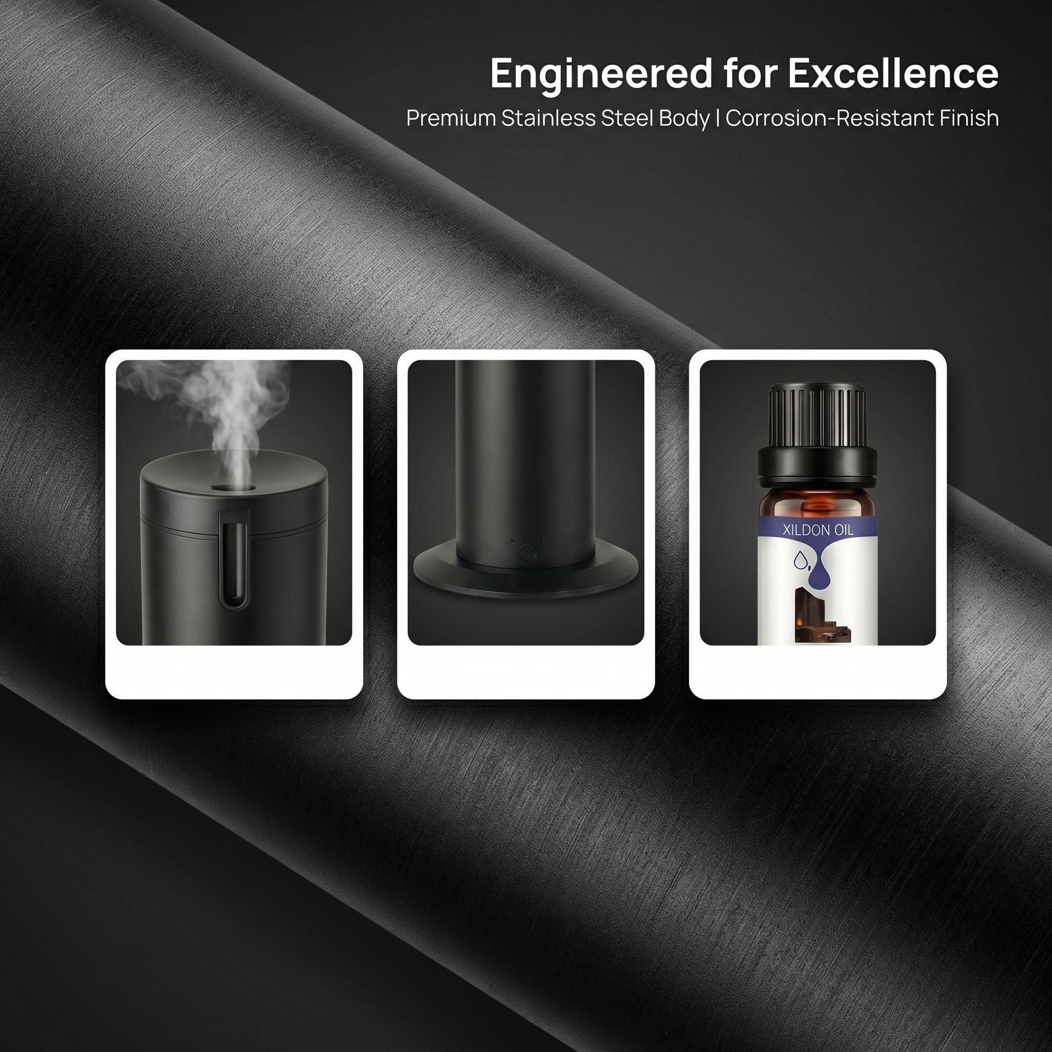 Smart Home Diffuser Kit  App Control, Hotel-Inspired Scents, Covers Large Rooms Up to 1250 Sqft
