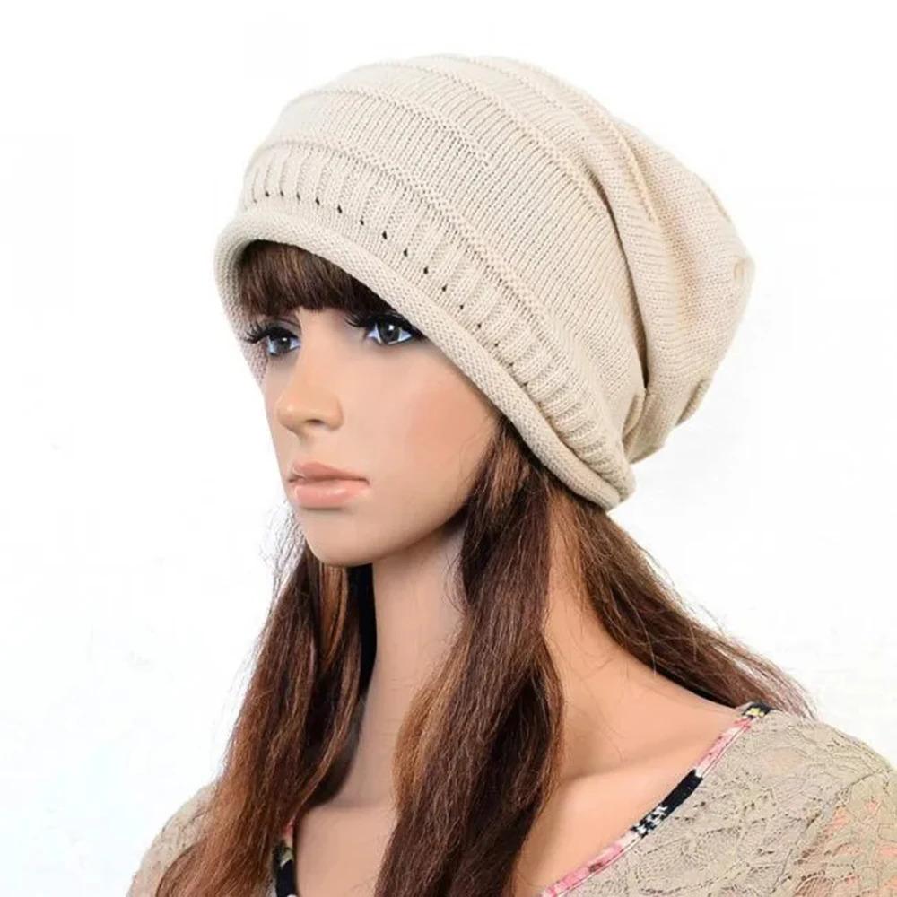 Stylish Oversized Slouch Hat for Winter Warmth and Comfort