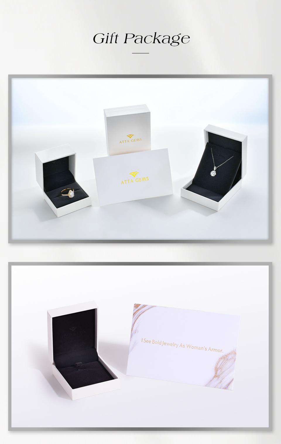 Heart Design Lab-Created Moissantie Ring for Women Fine Jewelry Shining Daily wear Mother's Day Gift R254 SpringStatements