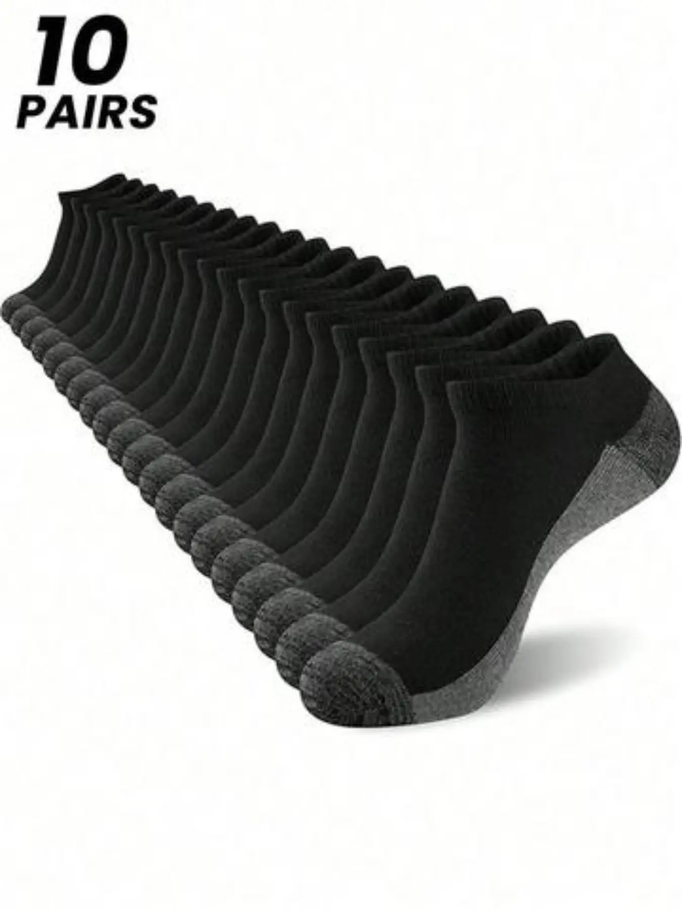 Men's Basketball Ankle Socks, Casual Sporty Style, Breathable & Comfortable, Ideal for All Seasons, Soft Material, Multiple Pack Options