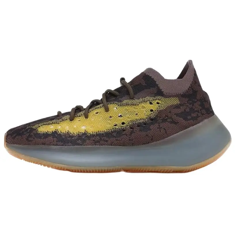Adidas Originals Yeezy Boost 380 LMNTE Reflective Knit Amber Starry Low-Top Casual Sneakers Unisex Verifiable, with credentials and supporting global authentication