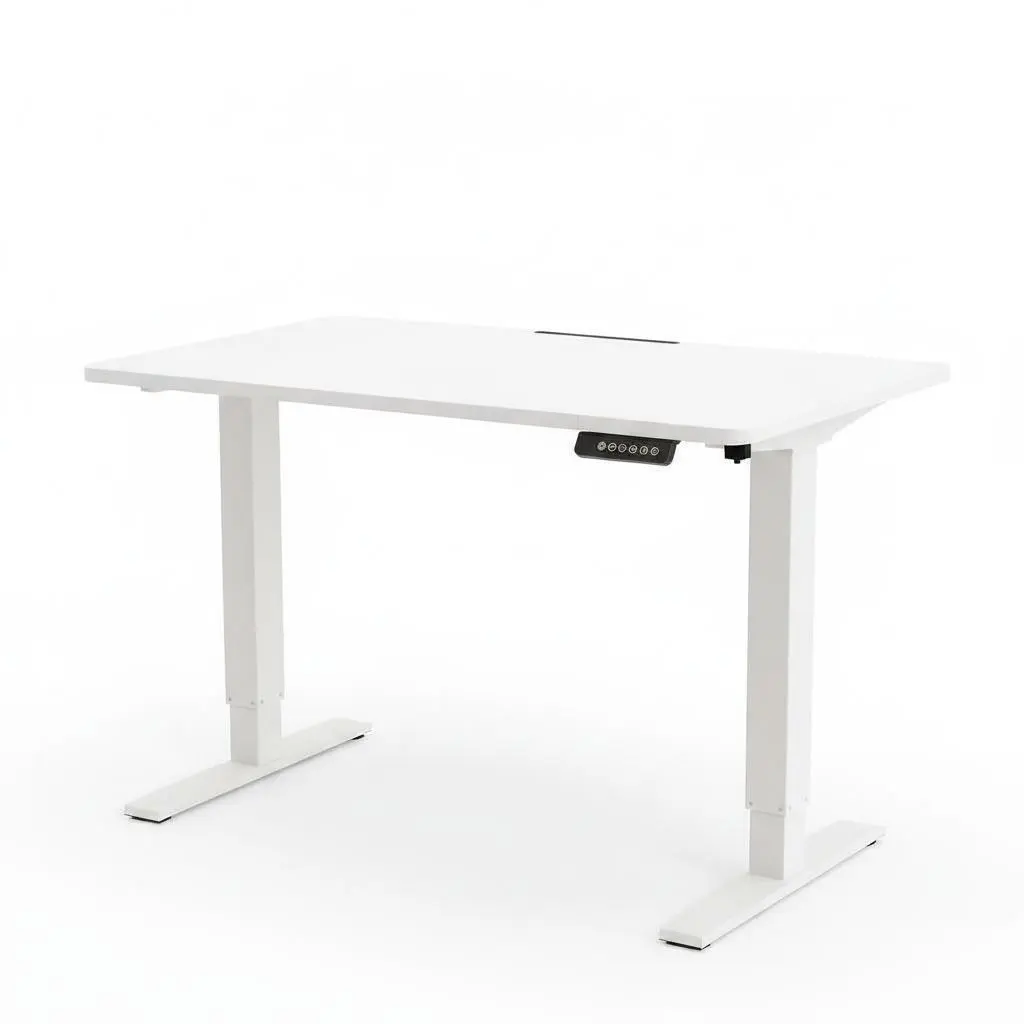 Electric Height Adjustable Standing Desk – Ergonomic Take a seat Stand Computer Workstation – Memory Presets – Integrated Cable Management