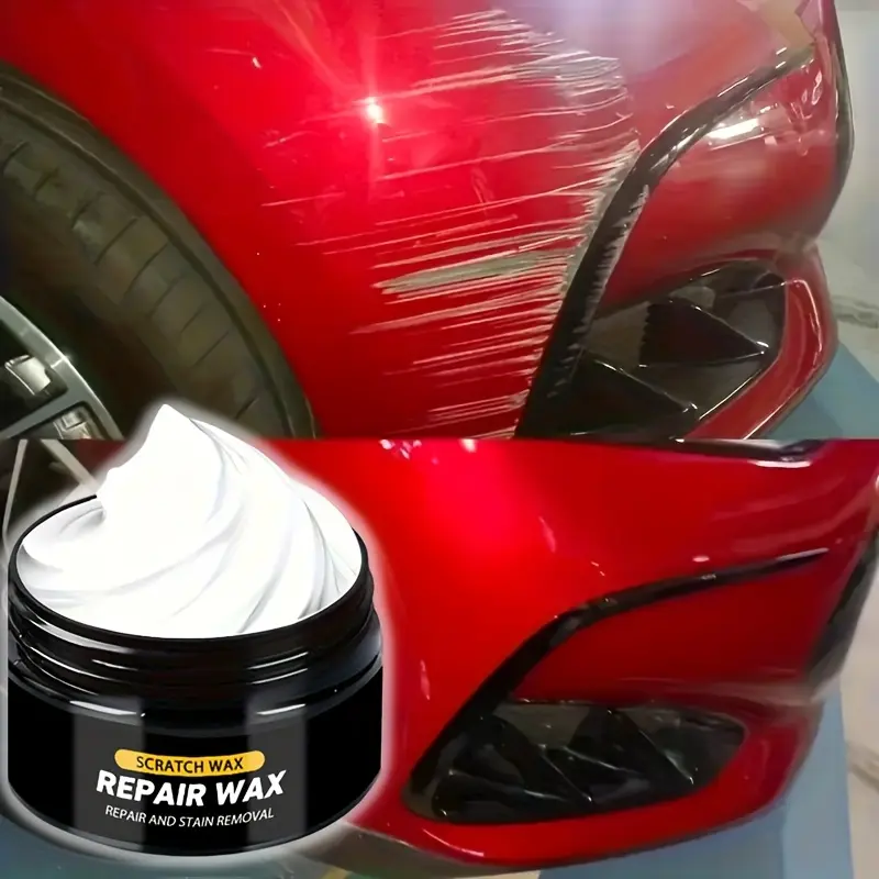 Premium Car Scratch Removal Kit: Quickly Eliminates Scratches And Restores The Gloss And Brightness of All Painted Surfaces. Car Scratch Repair Paste Car Scratch Remover