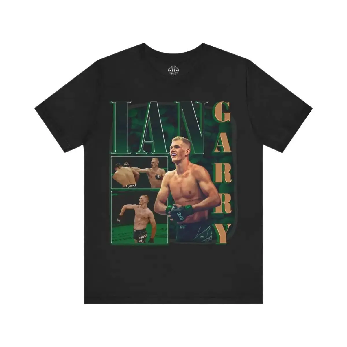 [Sale Up To 50%] Women's Short-Sleeve Round Neck Casual T-Shirt - Unisex Ian Garry MMA 90s Vintage Graphic Collage, Streetwear Street Chic Party Top