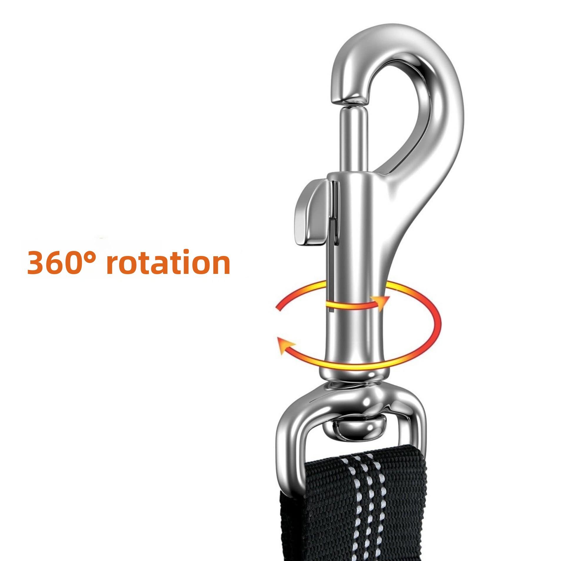 Pet Car Safety Belt, Multifunctional Elastic Retractable Leash for Medium & Large Dogs, Anti-Pull Walking Lead