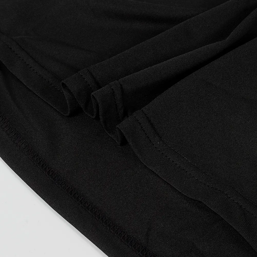 Mens Bodybuilding Sports Tight T-shirt Summer Compression Turtleneck Short Sleeve Gym Fitness Running Quick Dry Male Workout Top