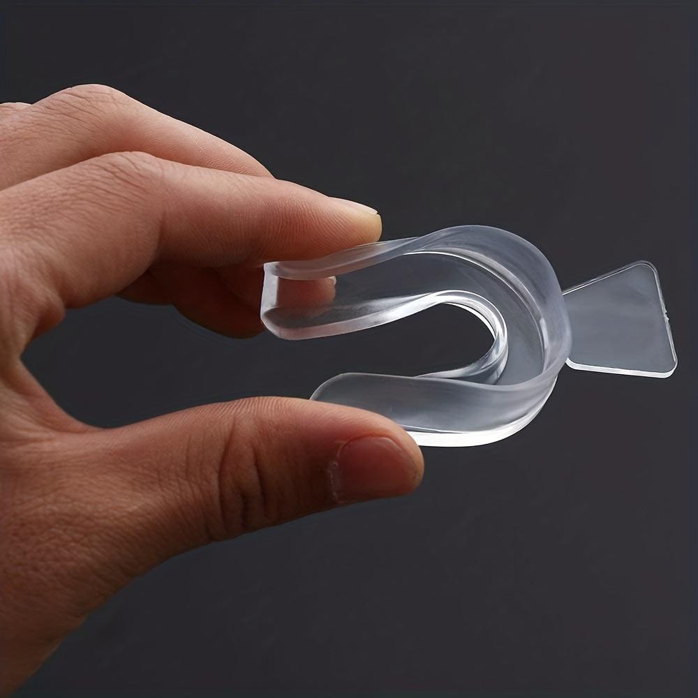 2025 New 2/4pcs Transparent Silicone Moldable Mouth Guard For Teeth Grinding Clenching Bruxism At Night, Anti Snoring Device, Mouth Protection, Custom Fit, For Adult And Youth