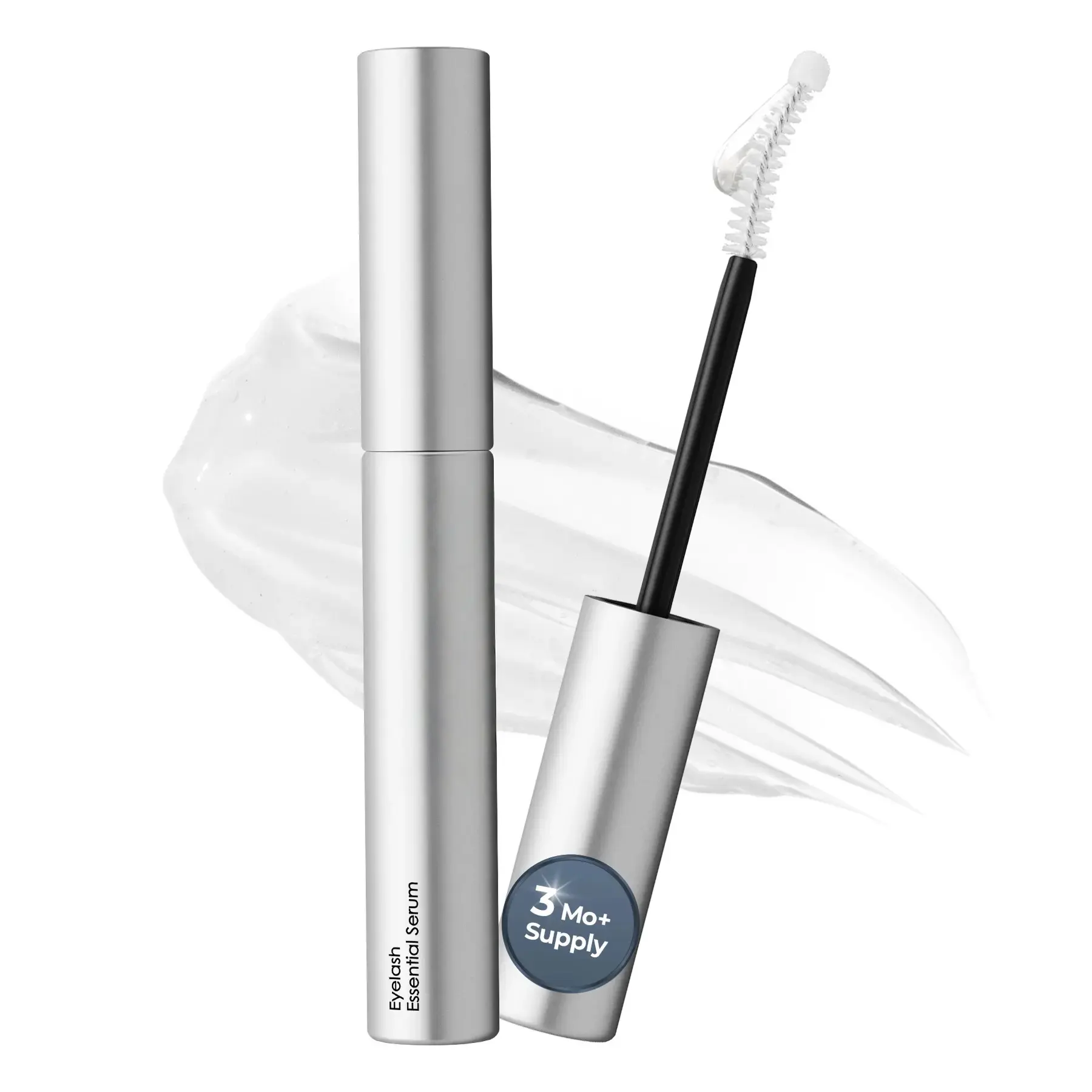 Essential Eyelash Growth Serum, Jumbo Size 0.5fl.oz - Safe & Gentle Lashes Care, Fuller, Thicker in 2 Weeks, Non-Prostaglandin