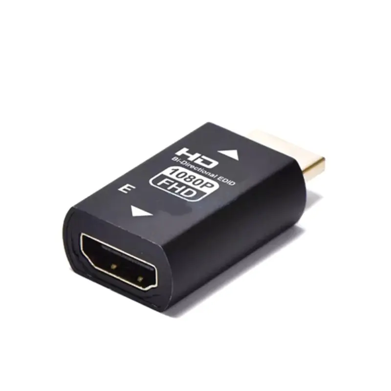 Compatible Edid Emulator Passthrough Eliminated Adapter Work with to HD Video Splitters 1080