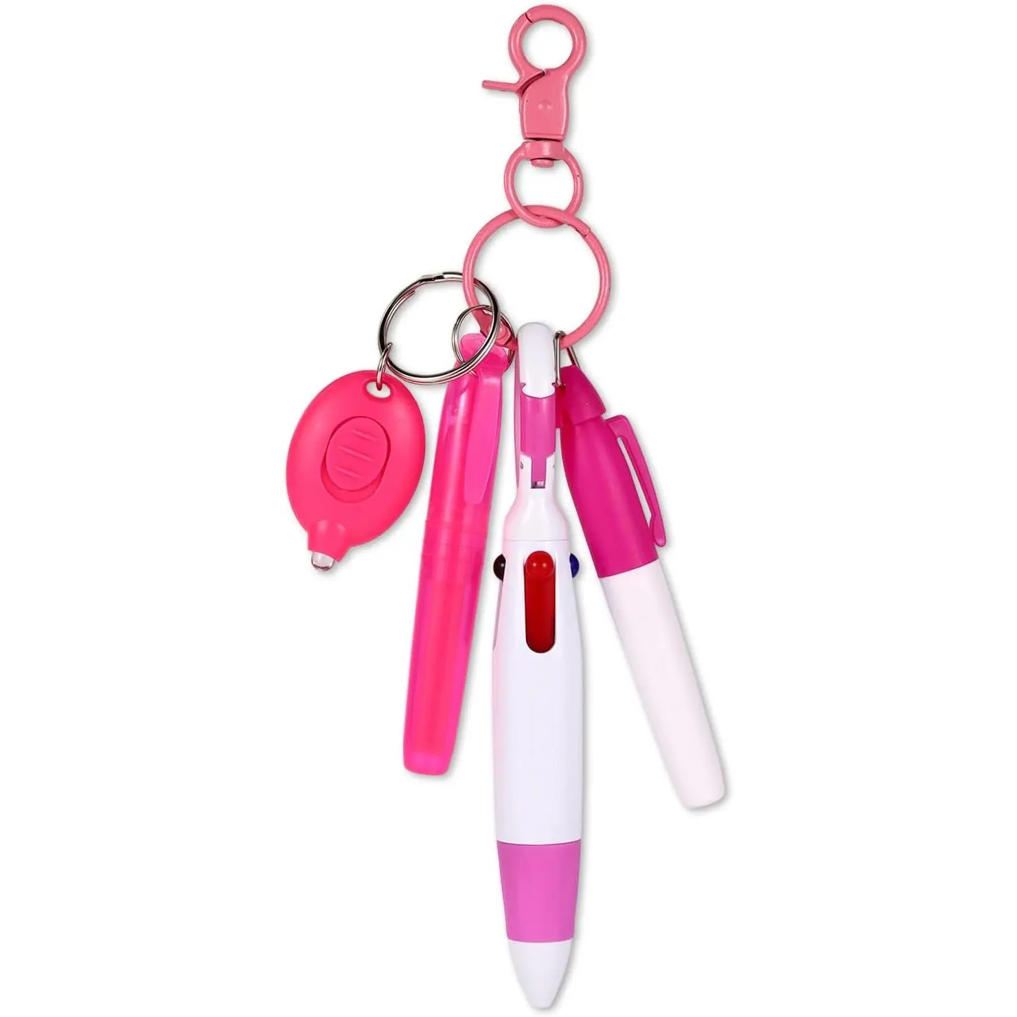 5-Count Compact Nurse Writing Tool Set - LED Lights, Flashlight, Mini Highlighter, Multi-Pen Pack, Badge Reels for Healthcare Pros, Nurse Supplies Gifts (Mini Size), Compact Set