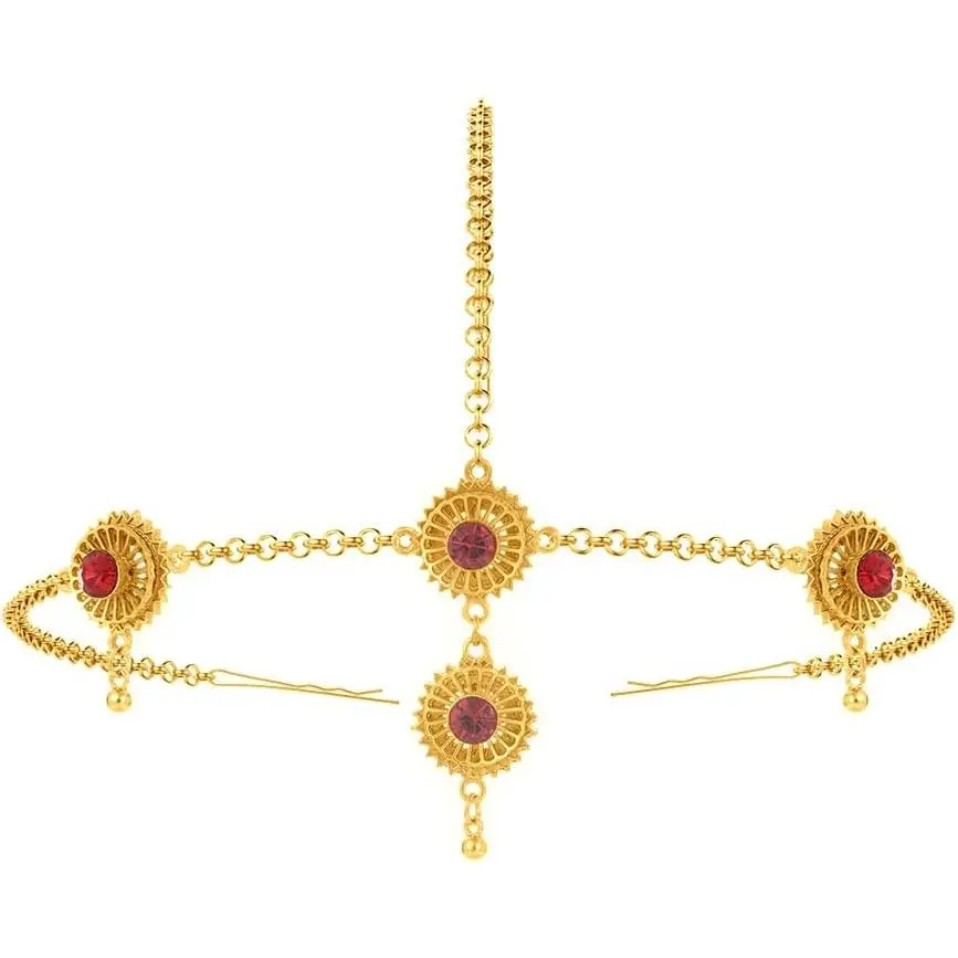 Exquisite Bohemian 24K Alluvial  Women  Headpieces: Intricate Hollow Treasures