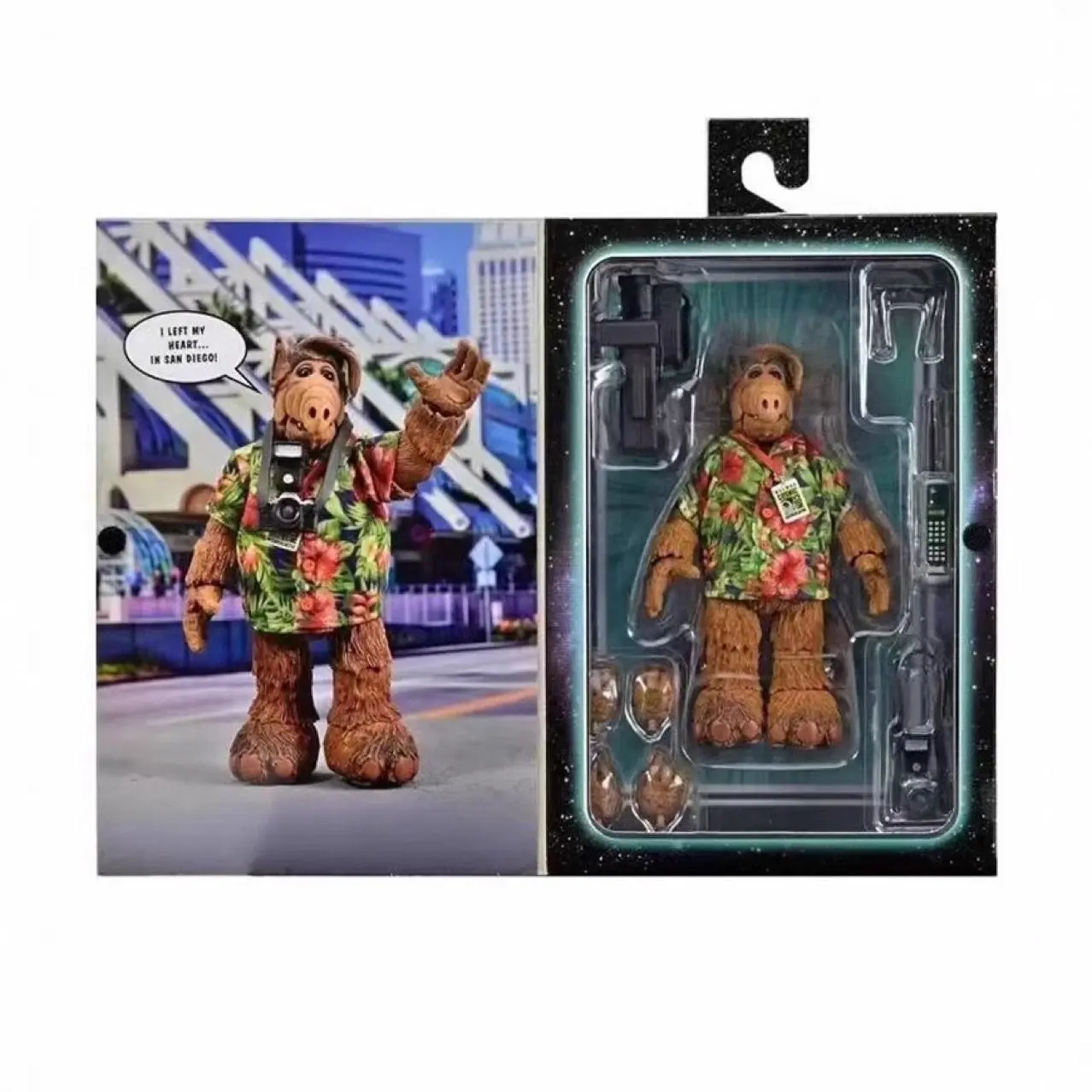 Neca Alf Classic TV Show 7-Inch Collectible Figure, Perfect for Collection, Party Gift, Halloween Present, Detailed Design