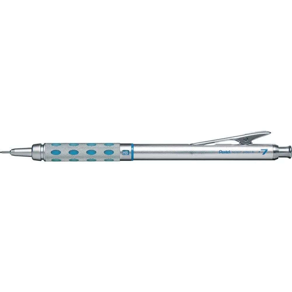 Automatic Drafting Pencil, 0.7mm Lead Size, Blue Barrel, 1 Each (PG1017C)