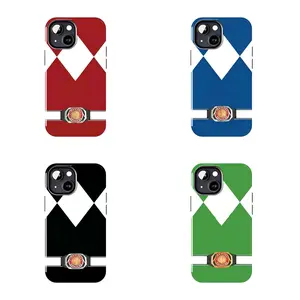 Mighty Morphin Power Rangers Suit Smartphone Casing, Cellphone Accessories for iPhone 11-17 Pro Max/Plus and Samsung Galaxy S23-25 Devices