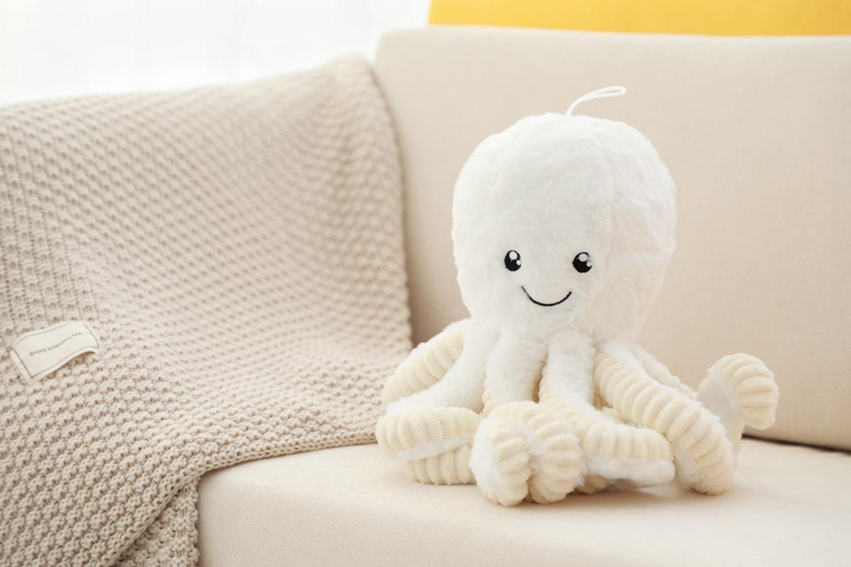 Octopus Plush Toy, Cartoon Rabbit Plush, Cuddly Cat & Hamster Stuffed Animals |   Cute Collectible Festival & Birthday Gifts, Sensory Huggable Toys