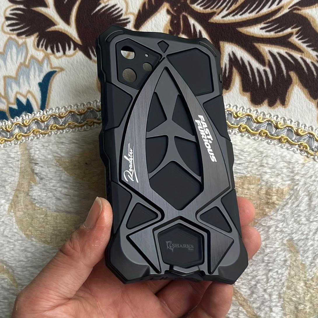 for IPhone 17 16 15 14 13 Pro Max 12 Xs 11 8 Plus Case XR SE3 SE2 Mini 7 Drop Triple Protection Phone Case Ultra-Durable Aluminum Alloy Camouflage Shockproof